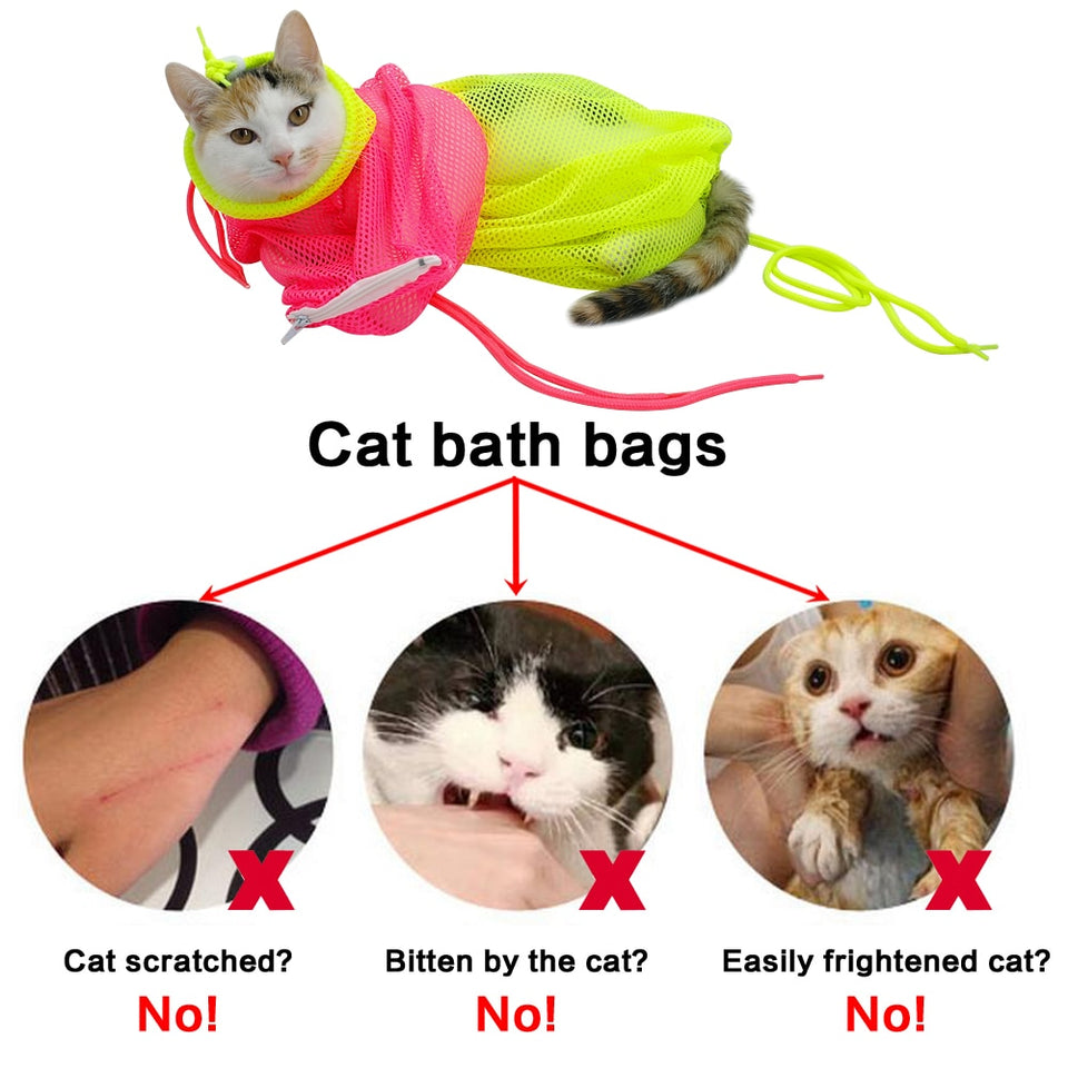 Mesh Bag For Cats Care