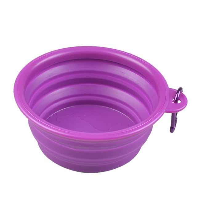 Folding Silicone Dog Bowl