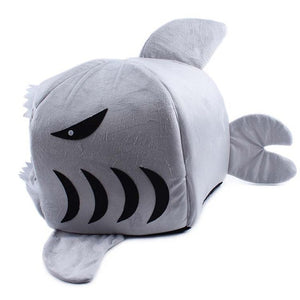 Pet Sleeping Bed With Removable Cushion Cartoon Shark