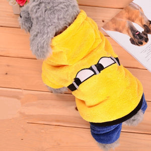 Fleece Winter Dog Costume