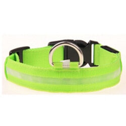 Nylon Pet Dog Collar LED