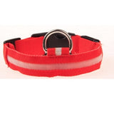 Nylon Pet Dog Collar LED