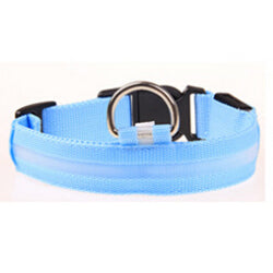 Nylon Pet Dog Collar LED