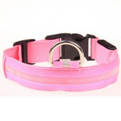 Nylon Pet Dog Collar LED